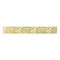 Wrapables Colorful Washi Masking Tape, Metallic Gold Peonies